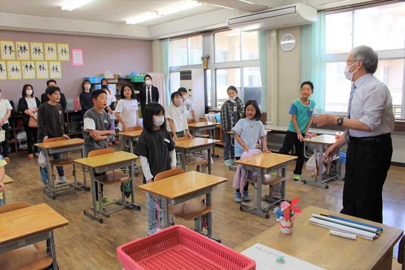 授業参観 ありがとうございました：白鷹町立東根小学校