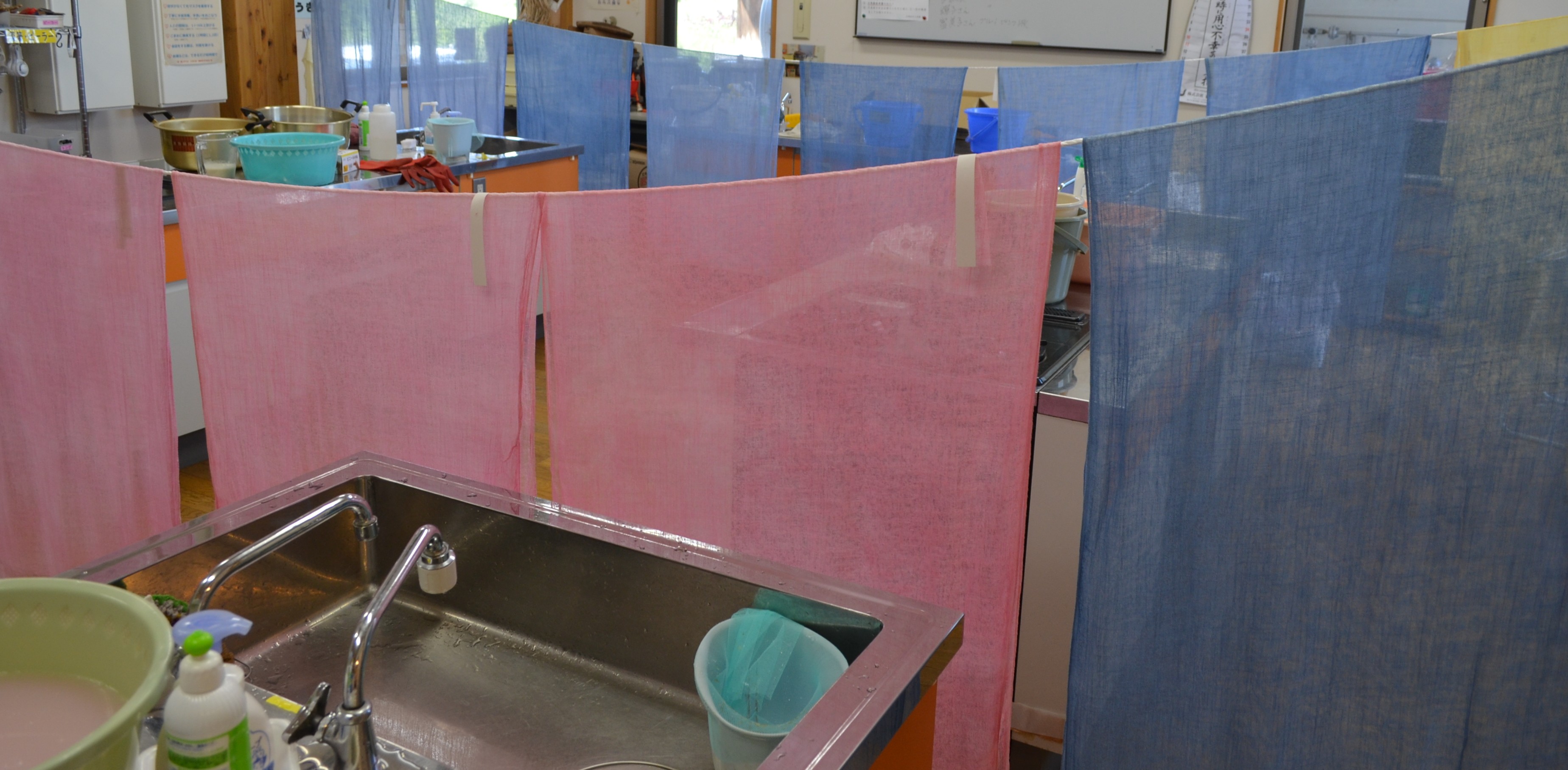 婦人学級生草木染に挑戦! (中部地区まちづくりセンター):画像