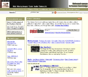 Internet Archive2006/02/18 23:45