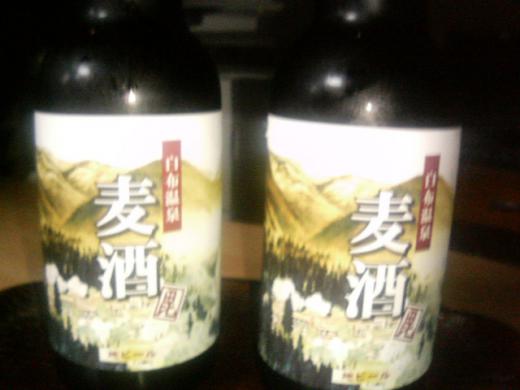 これが白布温泉地ビール/