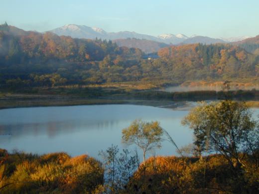 最高の紅葉景観/