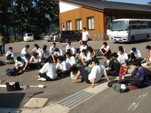 米沢工業の皆さんです。/