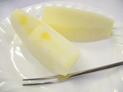 蜜入りで、糖度が高く(甘く)、シャッキリとした食味。/