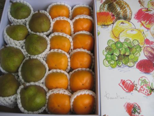 庄内柿&ラ・フランスセット5kg/