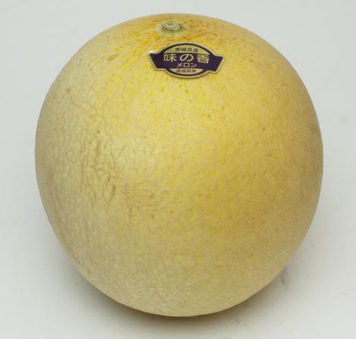 味の香メロンは、とても希少価値の高いメロンです。/