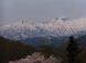 弓張平より朝日連峰:2010/05/10 18:53