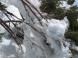 隙間無く入り込む雪:2016/03/30 16:50