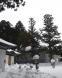 雪の少ない羽黒神社:2017/02/02 12:09