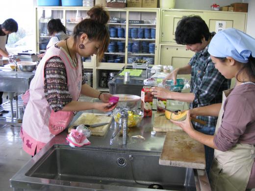 フルーツポンチと格闘中!/