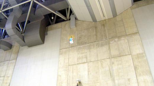 なんと展示会場でドラえもんが・・・/