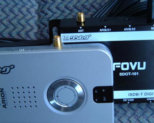 ワンセグ>SDOT-101>アンテナ端子はSMA/