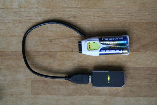 GPSロガー>GT-730F(L)>携帯用の電源確保/