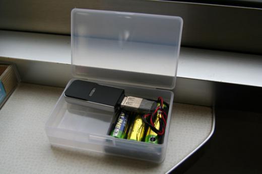 GPSロガー>GT-730F(L)>携帯用の電源 その2/