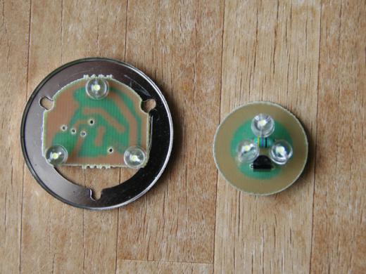 100均LEDライト>DC-DC移植>改造/