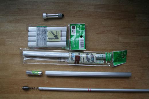 100均白色LEDライト>ビック5>改造用パイプ/