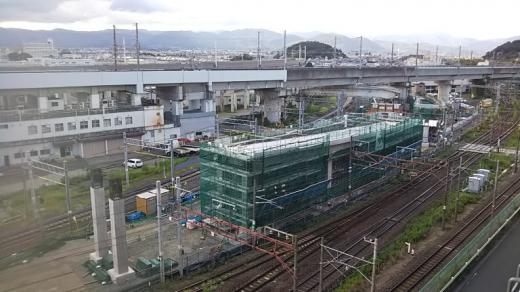山形新幹線上りアプローチ線>8/26工事状況>笹木野方/