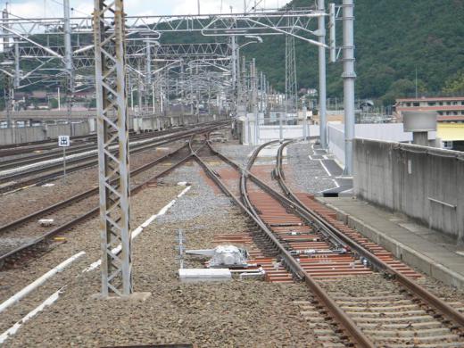 山形新幹線上りアプローチ線>8/8工事状況>福島駅11番線その1/