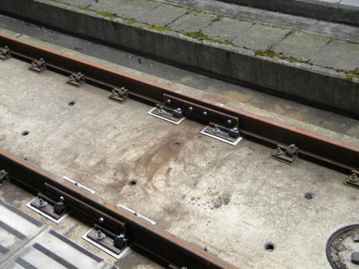 山形新幹線上りアプローチ線>8/8工事状況>福島駅11番線その2/
