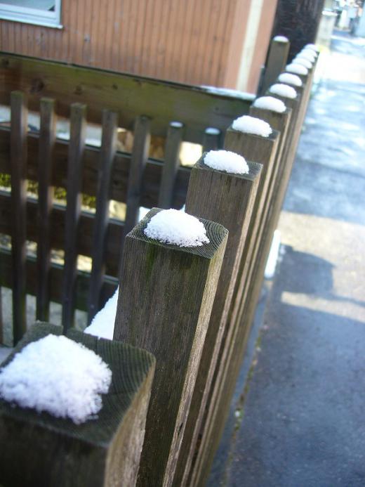 今朝は、銀世界・・・・!/