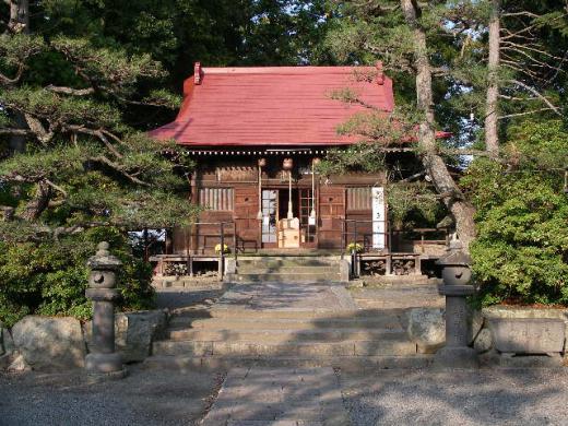 月岡神社(つきおかじんじゃ)です。/