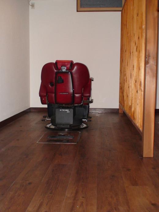 半個室になってます/