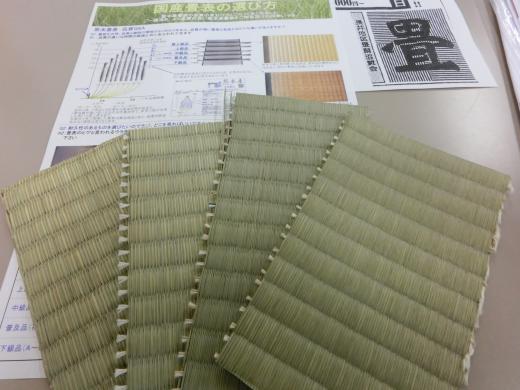 畳を比較しての説明もほんと!わかり易かったですね!/