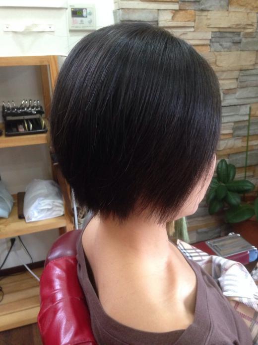 ばっさりといっちゃいましたよぉ〜♪/