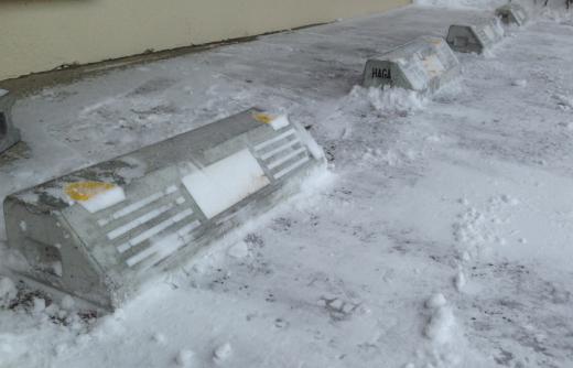 車止めをつけて安心して駐車できますよ♪/