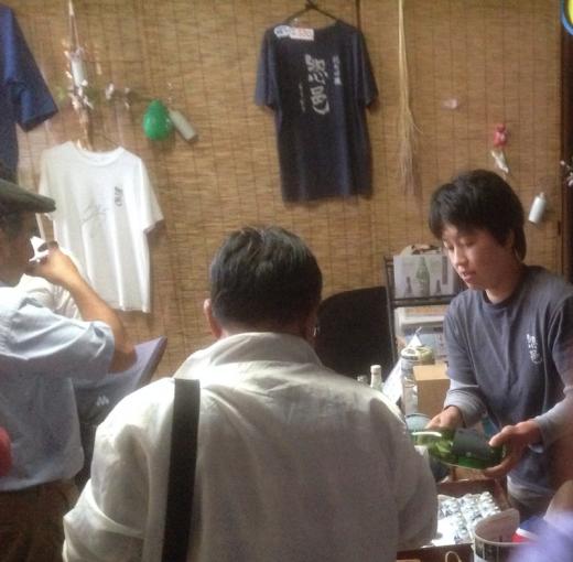 もちろん最後に試飲もさせて頂きました。/