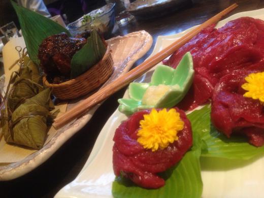 食べ物も日本酒に合うものばかり(^O^)//