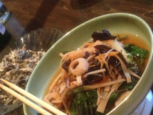 山形県民が食べるひょうの胡麻和え/