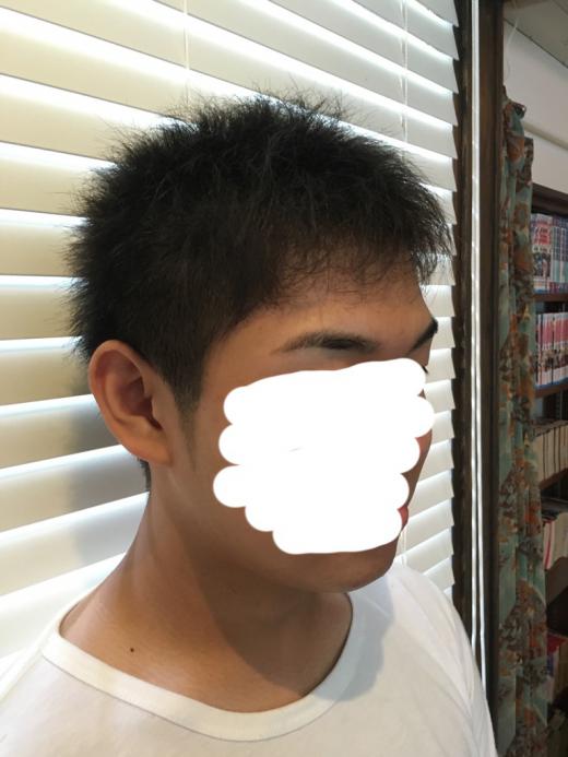 今回は整髪料はなーーし♪/