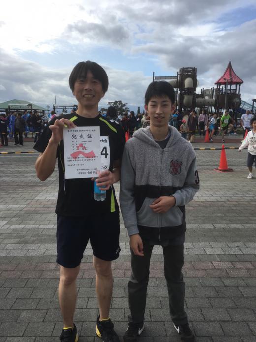 家族も応援に駆けつけてくれました!/