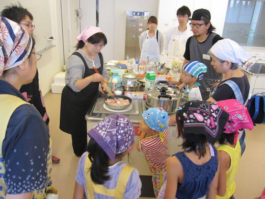 先生のデモンストレーション/