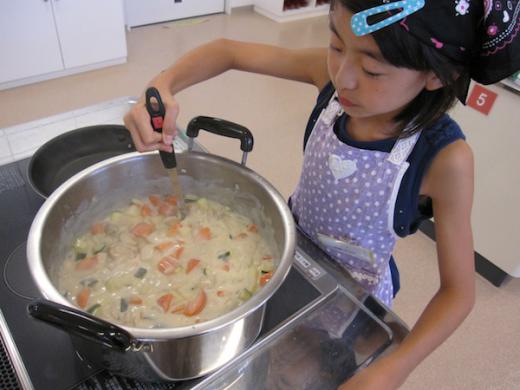 焦げ付かないようにっと…/