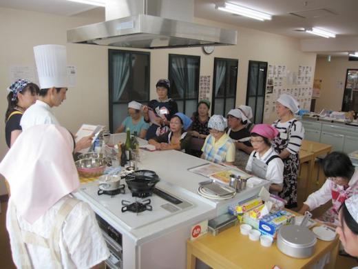 メニューは米粉のフレンチです!/