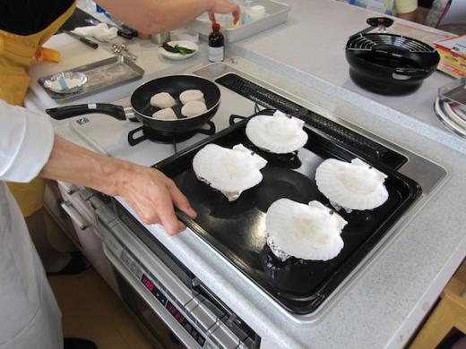 ホタテ貝のグラタン/