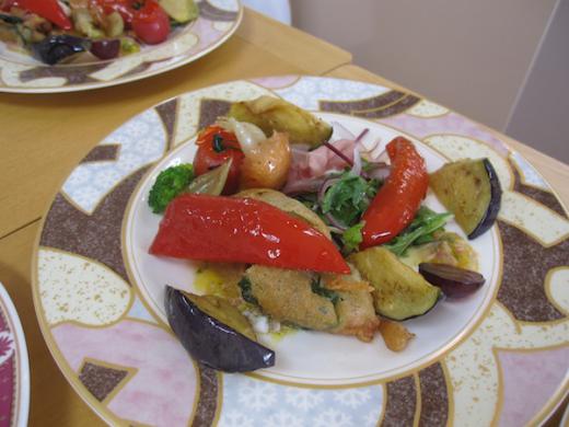 こちらはフリッターが出来上がりました。/