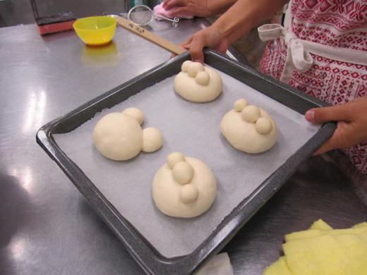 上手く膨みました。/