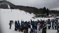 米沢スキー場スキー授業：