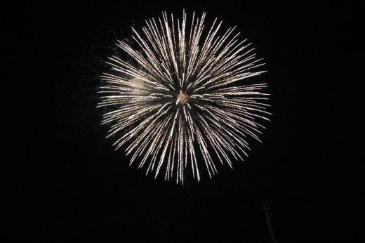 今日は花は花でも花火です 昨夜赤湯地区の盆踊り大会に代わって花火大会が行われました気合をいれてカメラを構えましたが花火の写真撮影は難しい なんとか2,3枚撮れましたのでアップします 花火のきれいさは伝わらないかもしれないが/