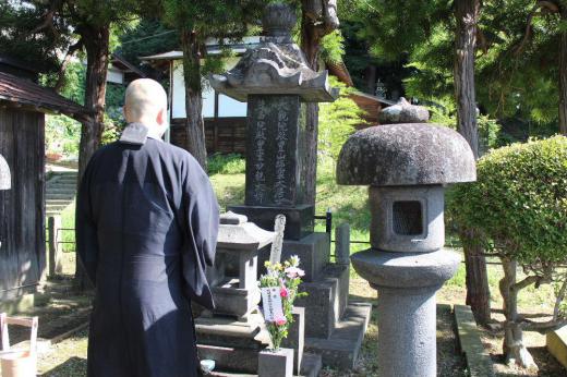 今日から8月 朝からじりじりと指すような暑さとなりました 今日8月1日は南陽市の名誉市民で元日銀総裁・大蔵大臣の結城豊太郎翁の命日でお墓のある東正寺では墓前祭が行われました 昭和26年に亡くなられたので今年71回忌ということになるのでしょうか 亡くなられた時もこんな暑さだったのだろうかと思いをはせて手を合わせてきました 広い墓地には大きなイチョウの木があり今年もたくさんの実をつけていました 秋になるとイチョウの葉が見事な黄色に染まります/