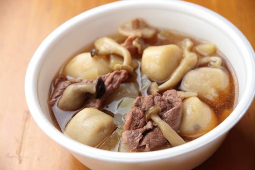 ファーストフードコーナーでは/