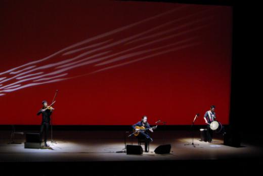 バイオリン・和太鼓とのセッション/