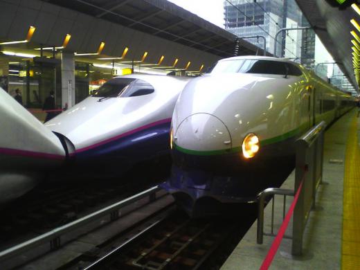 ちなみに古い新幹線もあったよ/