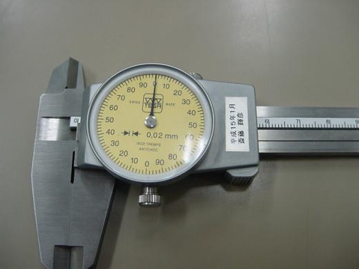 ダイヤル部の拡大です。/