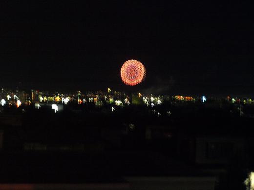 今回は花火パーティの中でのマーケティングカフェ/