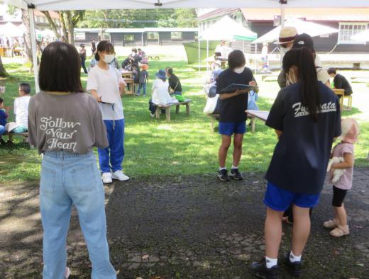 【夏の体験ボランティア】「kitokitoMARCHE運営ボランティア」を見学してきました。/