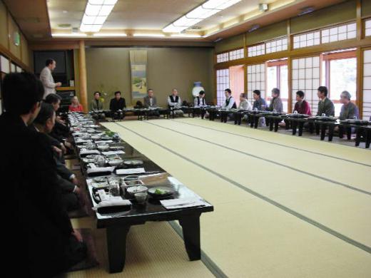 出羽屋にて食談会/