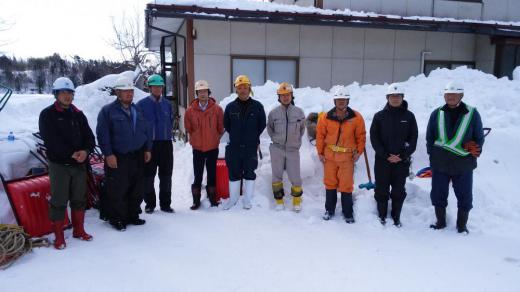 長井市建設業除雪ボランティア協議会様　２回目の活動ありがとうございました。/